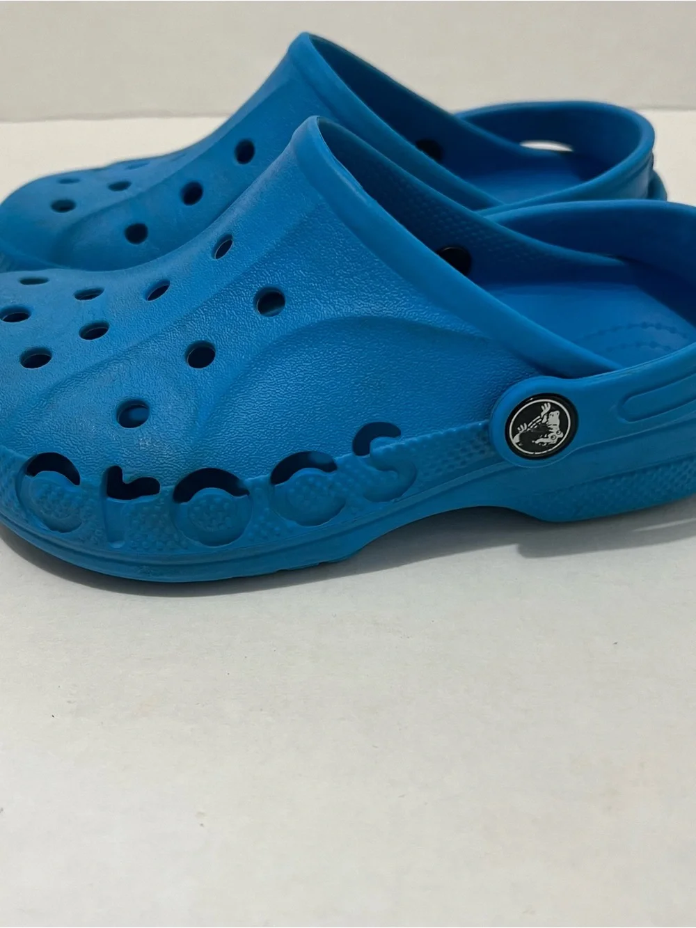 Crocs Baya Blue Slip On Crocs Shoes Kids Youth